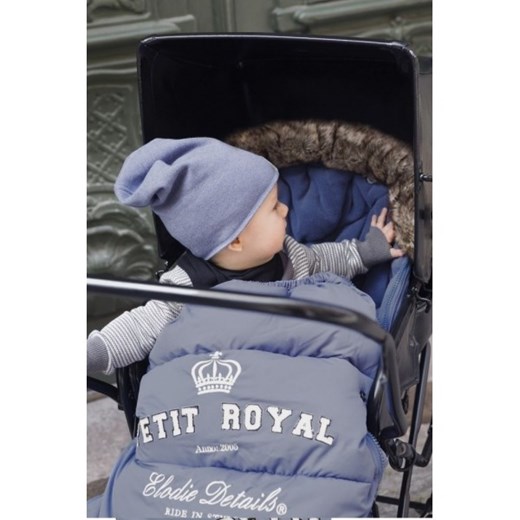 Śpiworek do wózka Petit Royal Blue - Elodie Details moda-mini szary serwis