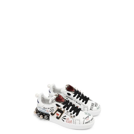 Dolce Gabbana Skórzane trampki Dolce Gabbana 36 Gomez Fashion Store