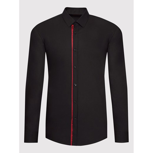 Hugo Koszula Elisha02 50468142 Czarny Extra Slim Fit 44 MODIVO okazja