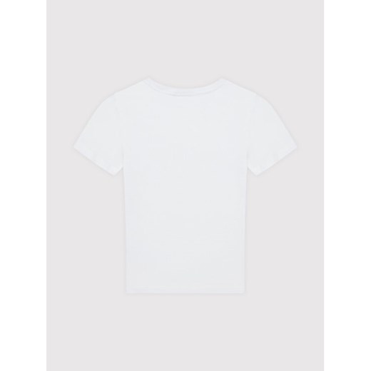 Calvin Klein Jeans T-Shirt Institutional Spray IB0IB00895 Biały Regular Fit 8Y okazja MODIVO