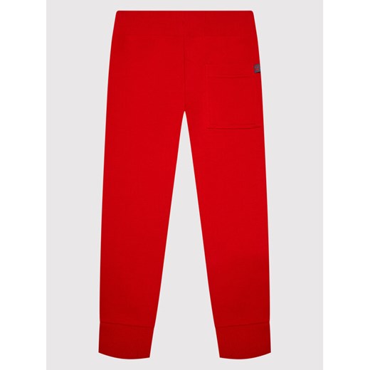 United Colors Of Benetton Spodnie dresowe 3J68I0028 Czerwony Regular Fit United Colors Of Benetton 150 promocja MODIVO