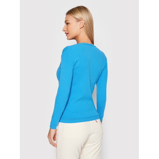 United Colors Of Benetton Sweter 1091D4625 Niebieski Regular Fit United Colors Of Benetton L MODIVO