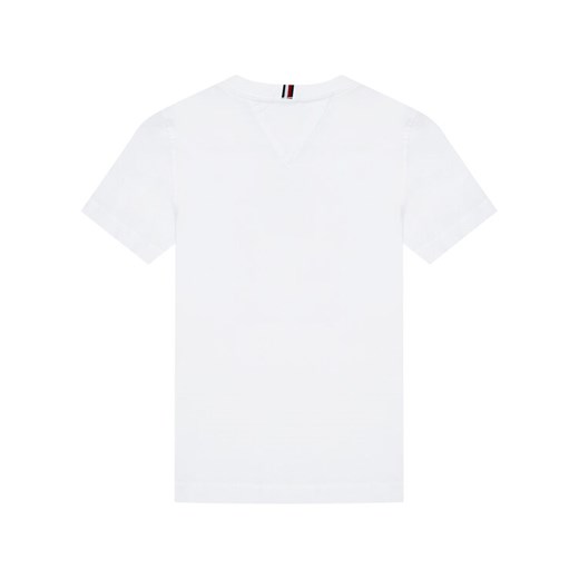 Tommy Hilfiger T-Shirt Cool Logo Tee KB0KB06520 D Biały Regular Fit Tommy Hilfiger 8Y wyprzedaż MODIVO