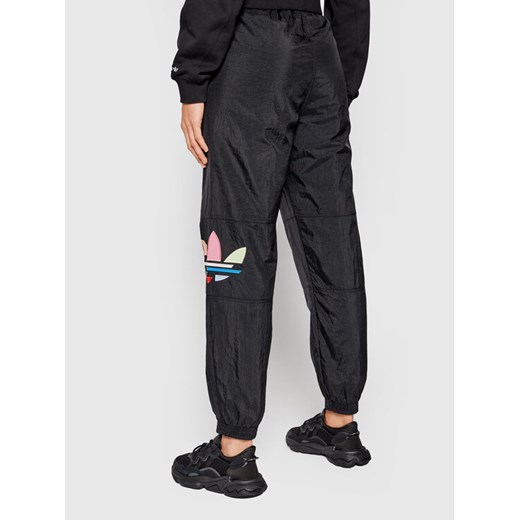 adidas Spodnie dresowe adicolor Shattered Trefoil H22863 Czarny Relaxed Fit 34 promocja MODIVO