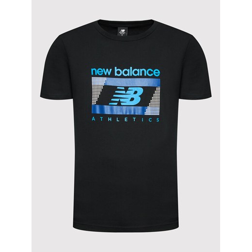New Balance T-Shirt MT21502 Czarny Relaxed Fit New Balance L MODIVO