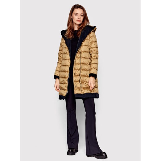 Weekend Max Mara Płaszcz zimowy Eguale 54960113 Czarny Regular Fit 44 okazja MODIVO