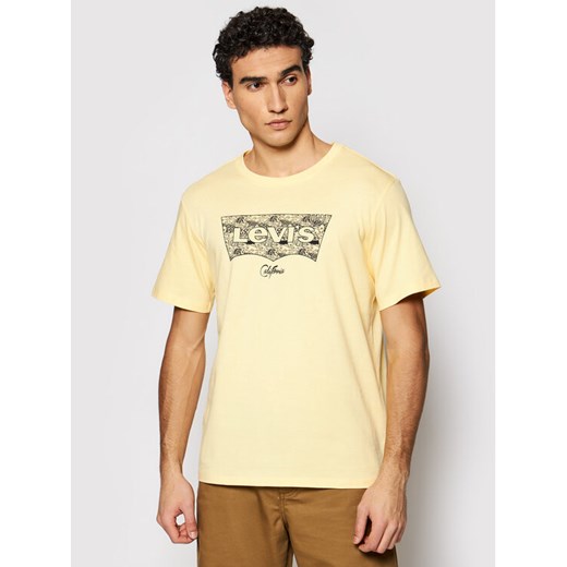 Levi's® T-Shirt Housemarked Graphic Tee 22489-0321 Żółty Regular Fit M MODIVO okazja