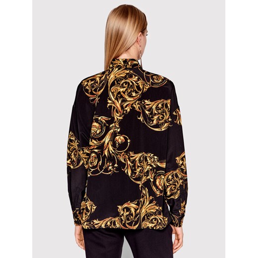 Versace Jeans Couture Koszula 72HAL211 Czarny Regular Fit 40 promocyjna cena MODIVO