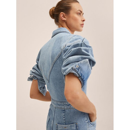 Mango Kombinezon Amalien 27074763 Niebieski Regular Fit Mango XL MODIVO