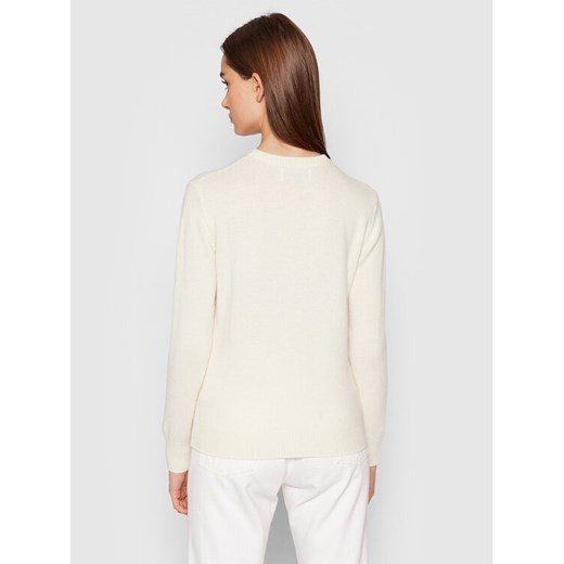 MC2 Saint Barth Sweter New Queen QUE0010 EMLS10 Biały Regular Fit Mc2 Saint Barth L promocyjna cena MODIVO
