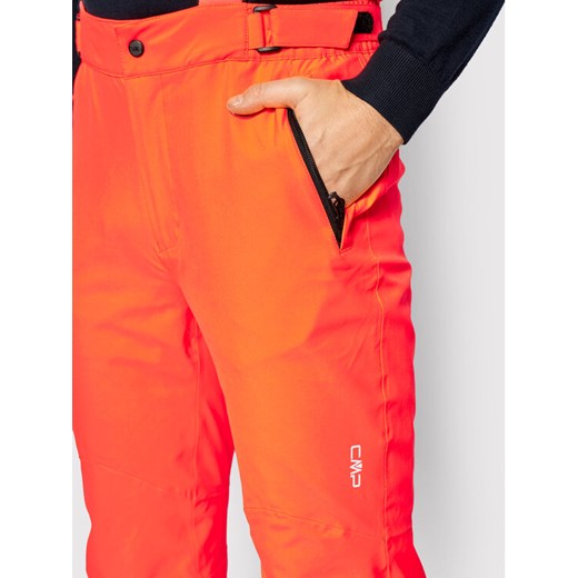 CMP Spodnie narciarskie 3W17397N Pomarańczowy Regular Fit 50 wyprzedaż MODIVO