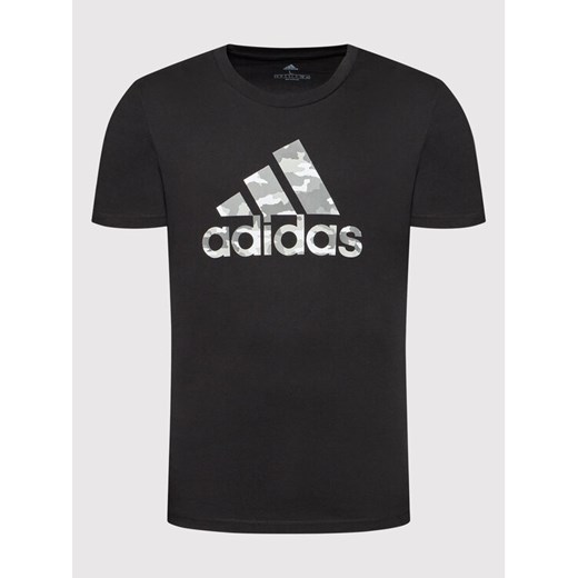 adidas T-Shirt Camo Bos HE2370 Czarny Regular Fit XL MODIVO