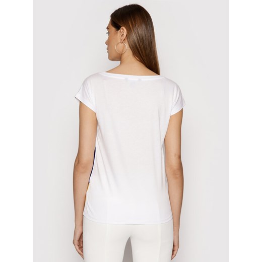 Lauren Ralph Lauren T-Shirt Ssl 200837689001 Biały Regular Fit S MODIVO promocja