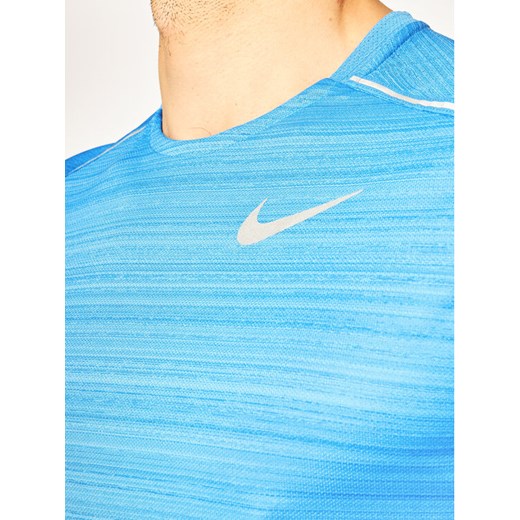 Nike Koszulka techniczna Dry Miller Top AJ7565 Niebieski Standard Fit Nike XL okazja MODIVO