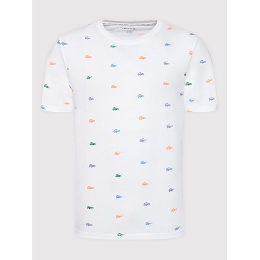 Lacoste T-Shirt TH1297 Biały Regular Fit Lacoste L MODIVO