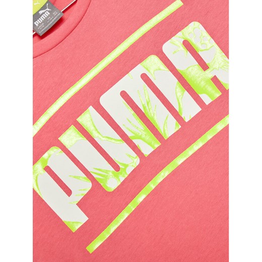 Puma T-Shirt Alpha 581409 Różowy Regular Fit Puma 164 MODIVO wyprzedaż