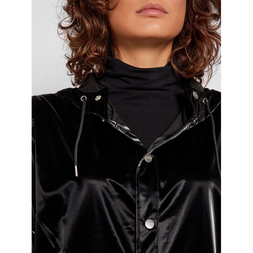 Rains Kurtka przeciwdeszczowa Unisex 1202 Czarny Regular Fit Rains M_L wyprzedaż MODIVO