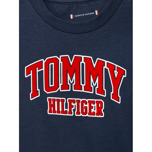 Tommy Hilfiger T-Shirt KN0KN01272 Granatowy Regular Fit Tommy Hilfiger 74 wyprzedaż MODIVO