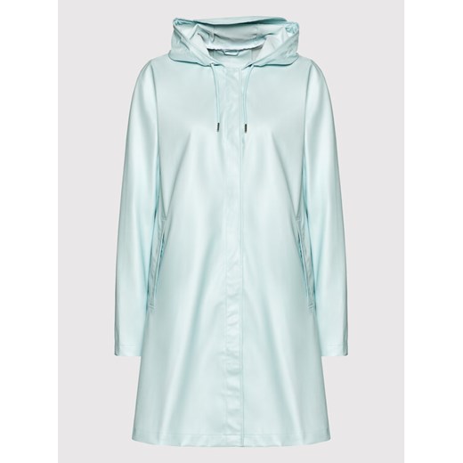 Rains Kurtka przeciwdeszczowa 1834 Niebieski Regular Fit Rains S_M wyprzedaż MODIVO
