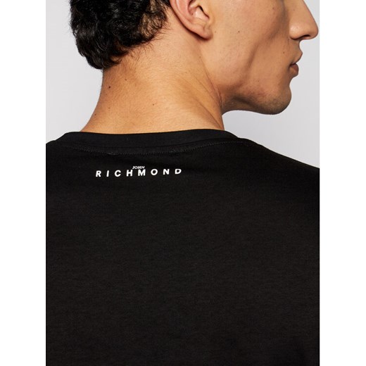 John Richmond T-Shirt Selmar RMP21006TS Czarny Regular Fit John Richmond XL promocja MODIVO