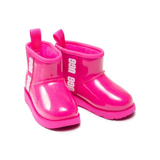 Ugg Buty Kids' Classic Clear Mini II 1112386K Różowy 30 wyprzedaż MODIVO