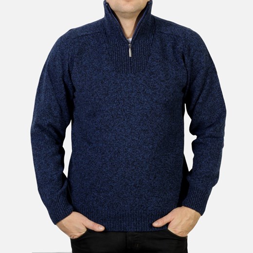 Sweter Jacob Zip willsoor-sklep-internetowy czarny sweter