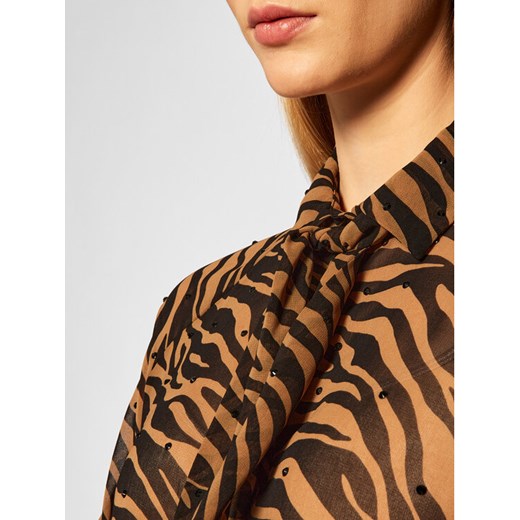 Liu Jo Koszula WF0192 T0110 Brązowy Regular Fit Liu Jo 38 okazja MODIVO