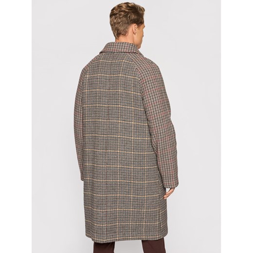 Trussardi Płaszcz wełniany Fantasy 52S00618 Kolorowy Trussardi 52 okazja MODIVO