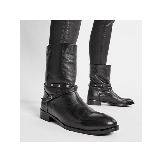 Sergio Bardi Botki SB-67-10-000897 Czarny Sergio Bardi 36 wyprzedaż MODIVO
