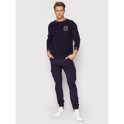 Guess Sweter M2RR01 Z2UZ1 Granatowy Regular Fit Guess S MODIVO