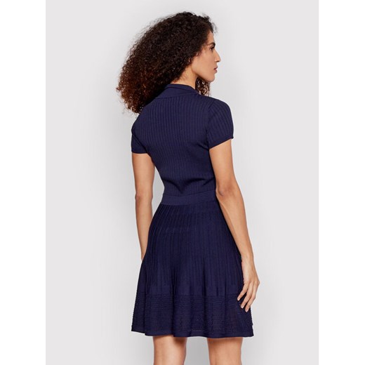 Pinko Sukienka dzianinowa Linares 1G17MY Y81U Granatowy Slim Fit Pinko M MODIVO
