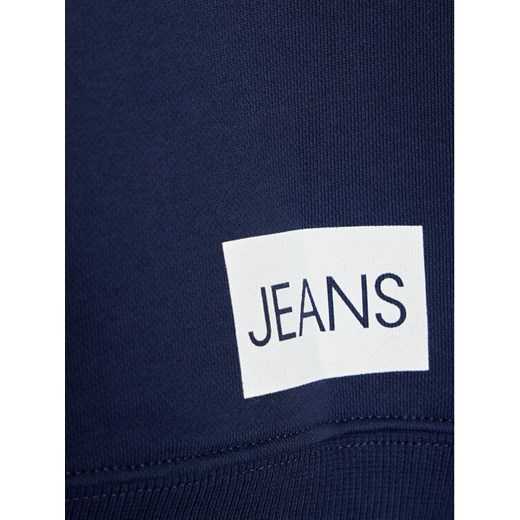 Calvin Klein Jeans Dres Essential Hwk IB0IB00951 Granatowy Regular Fit 12Y okazja MODIVO