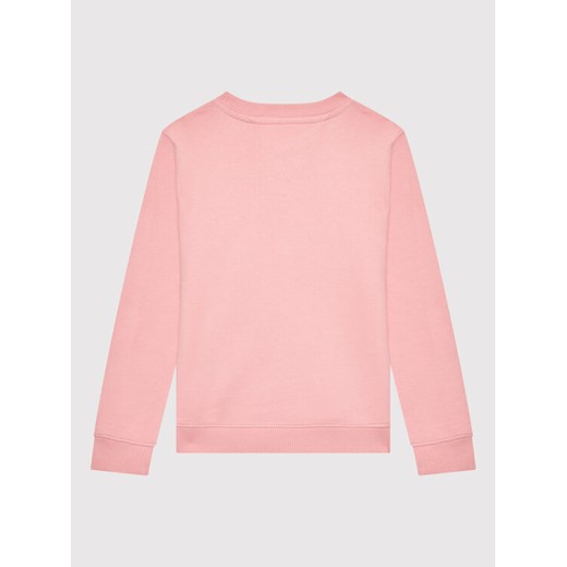 Tommy Hilfiger Bluza Essential KS0KS00204 D Różowy Regular Fit Tommy Hilfiger 8Y wyprzedaż MODIVO