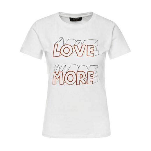 My Twin T-Shirt 192MP2462 Biały Regular Fit My Twin S promocja MODIVO