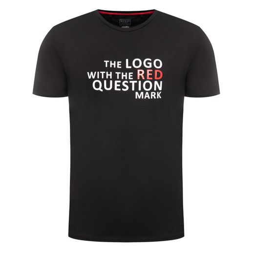Guess T-Shirt M01I42 K9GZ0 Czarny Regular Fit Guess XL wyprzedaż MODIVO