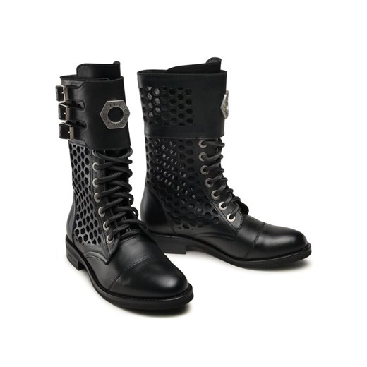 Rage Age Botki RA-16-03-000132 Czarny Rage Age 41 MODIVO wyprzedaż