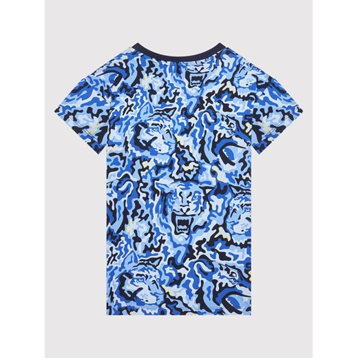 Kenzo Kids T-Shirt K25191 Granatowy Regular Fit Kenzo Kids 10Y MODIVO okazyjna cena
