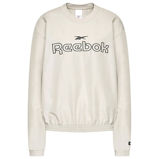 Reebok Bluza Unisex Crew GP2460 Beżowy Loose Fit Reebok M wyprzedaż MODIVO