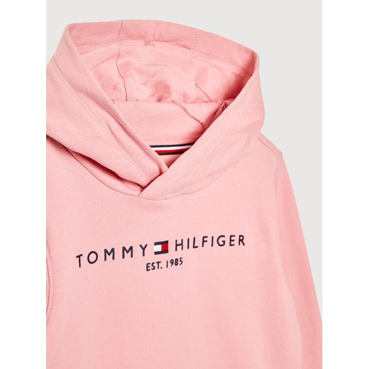 Tommy Hilfiger Bluza Essential KS0KS00205 D Różowy Regular Fit Tommy Hilfiger 8Y okazja MODIVO