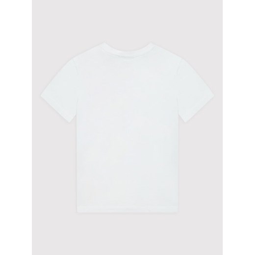 Calvin Klein Jeans T-Shirt Mixed Monogram IB0IB01112 Biały Regular Fit 10Y okazja MODIVO