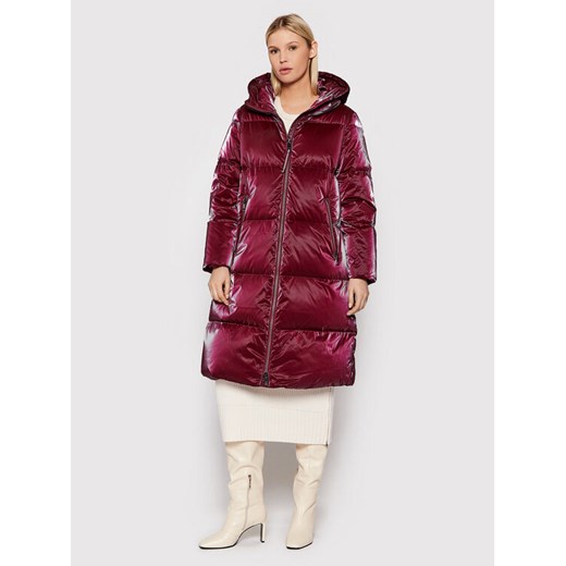 Tommy Hilfiger Kurtka puchowa Elevated Glossy WW0WW31913 Bordowy Regular Fit Tommy Hilfiger XS okazja MODIVO