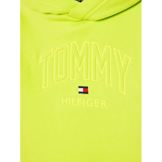Tommy Hilfiger Bluza Applique Logo Hoodie KB0KB06904 D Zielony Regular Fit Tommy Hilfiger 8Y MODIVO okazja