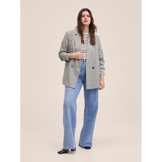 Mango Żakiet Charlott 27044011 Beżowy Regular Fit Mango XS MODIVO