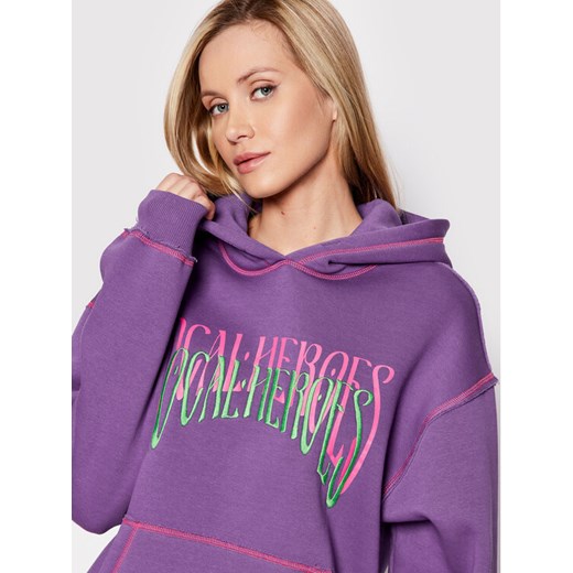 Local Heroes Bluza Orchid SS22S0007 Fioletowy Oversize Local Heroes M MODIVO