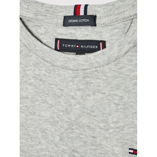 Tommy Hilfiger Bluzka Essential Solid Rib KB0KB06880 D Szary Regular Fit Tommy Hilfiger 14Y okazja MODIVO