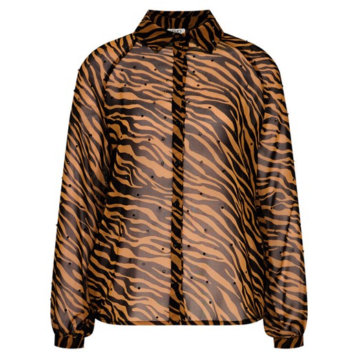 Liu Jo Koszula WF0192 T0110 Brązowy Regular Fit Liu Jo 42 promocja MODIVO