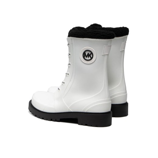 MICHAEL Michael Kors Kalosze Montaigne Rainboot 40F1MNFB8Q Biały Michael Michael Kors 36 wyprzedaż MODIVO
