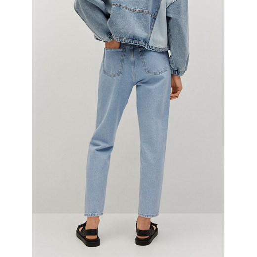 Mango Jeansy Mom90 87024050 Niebieski Mom Fit Mango 32 MODIVO wyprzedaż