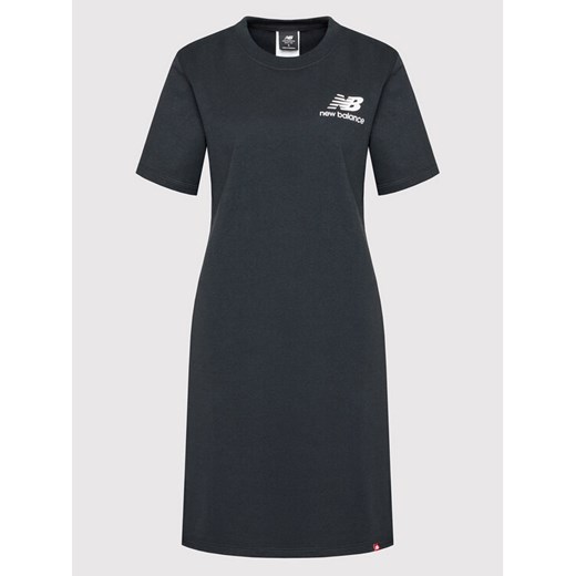 New Balance Sukienka codzienna Essentials WD21502 Czarny Relaxed Fit New Balance XS MODIVO