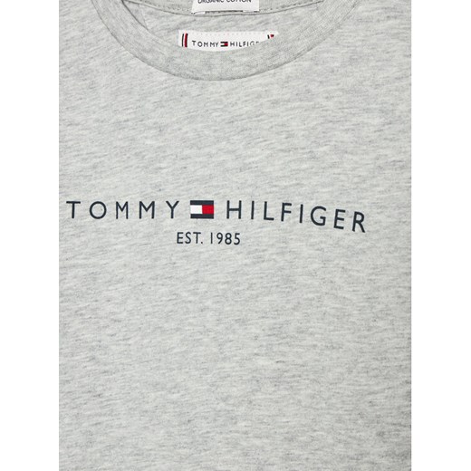 Tommy Hilfiger Bluzka Essential KS0KS00202 D Szary Regular Fit Tommy Hilfiger 14Y MODIVO okazja